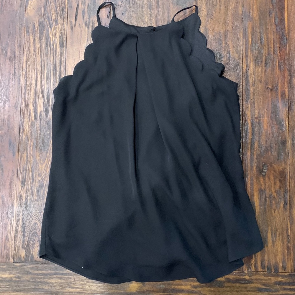 fortune+ivy formal black tank!